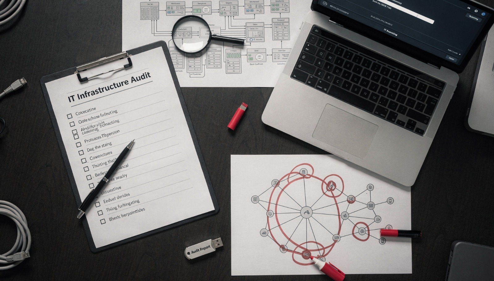 Audit infrastructure IT